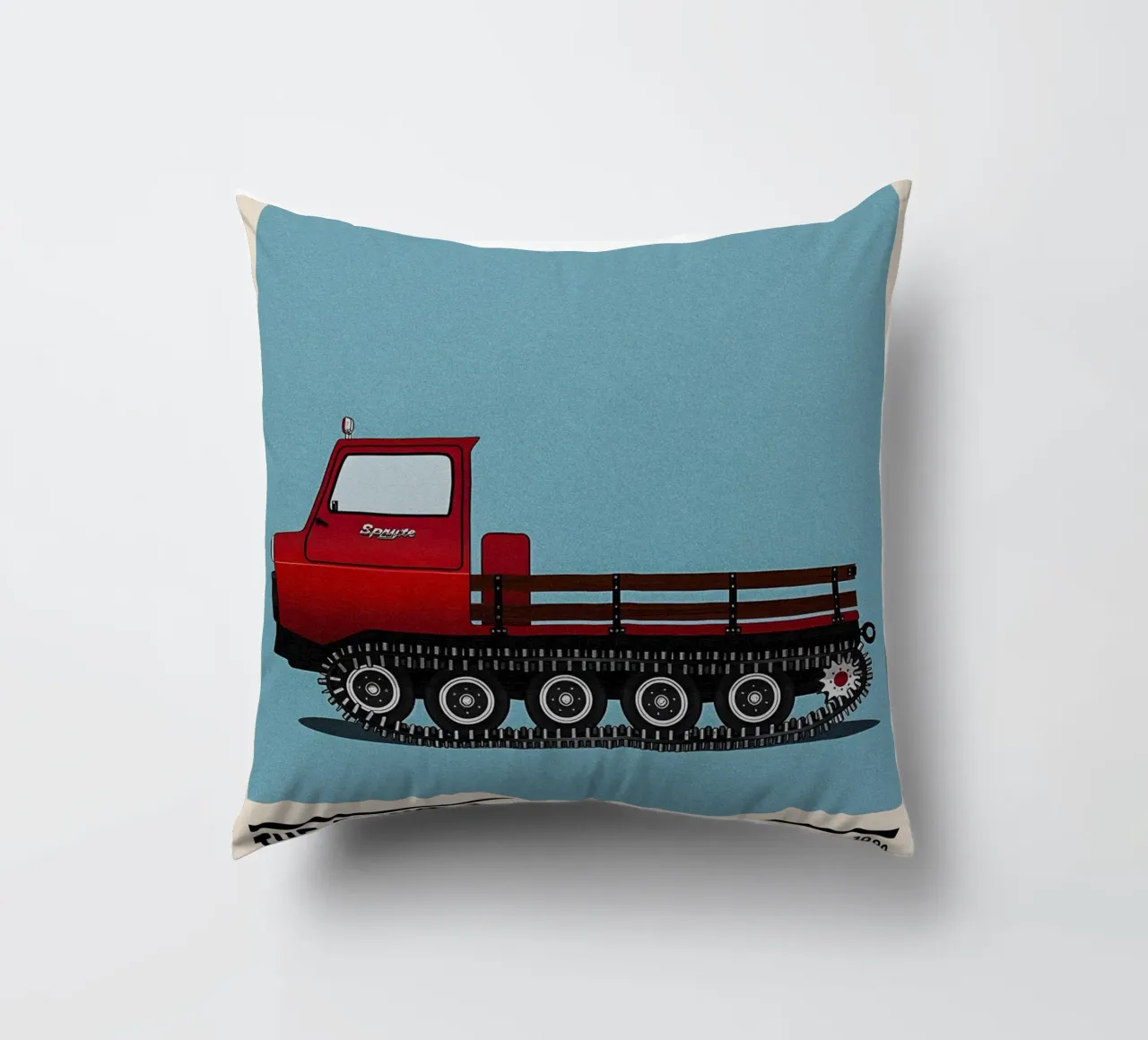The Shining snowcat movie cuscino da TheArtstudio