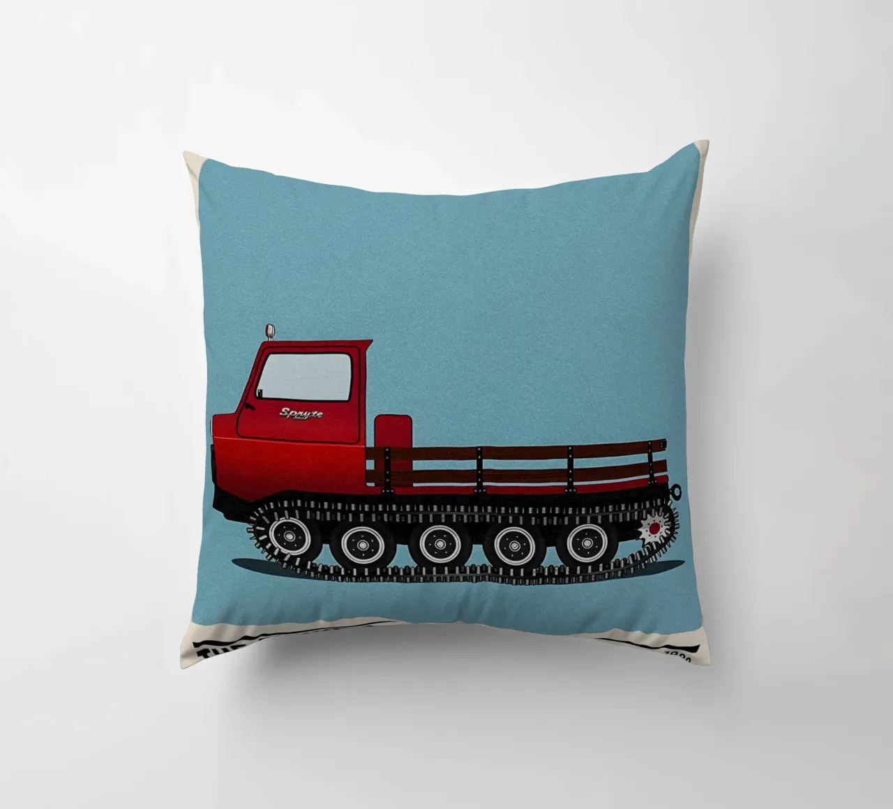 The Shining snowcat movie cuscino da TheArtstudio