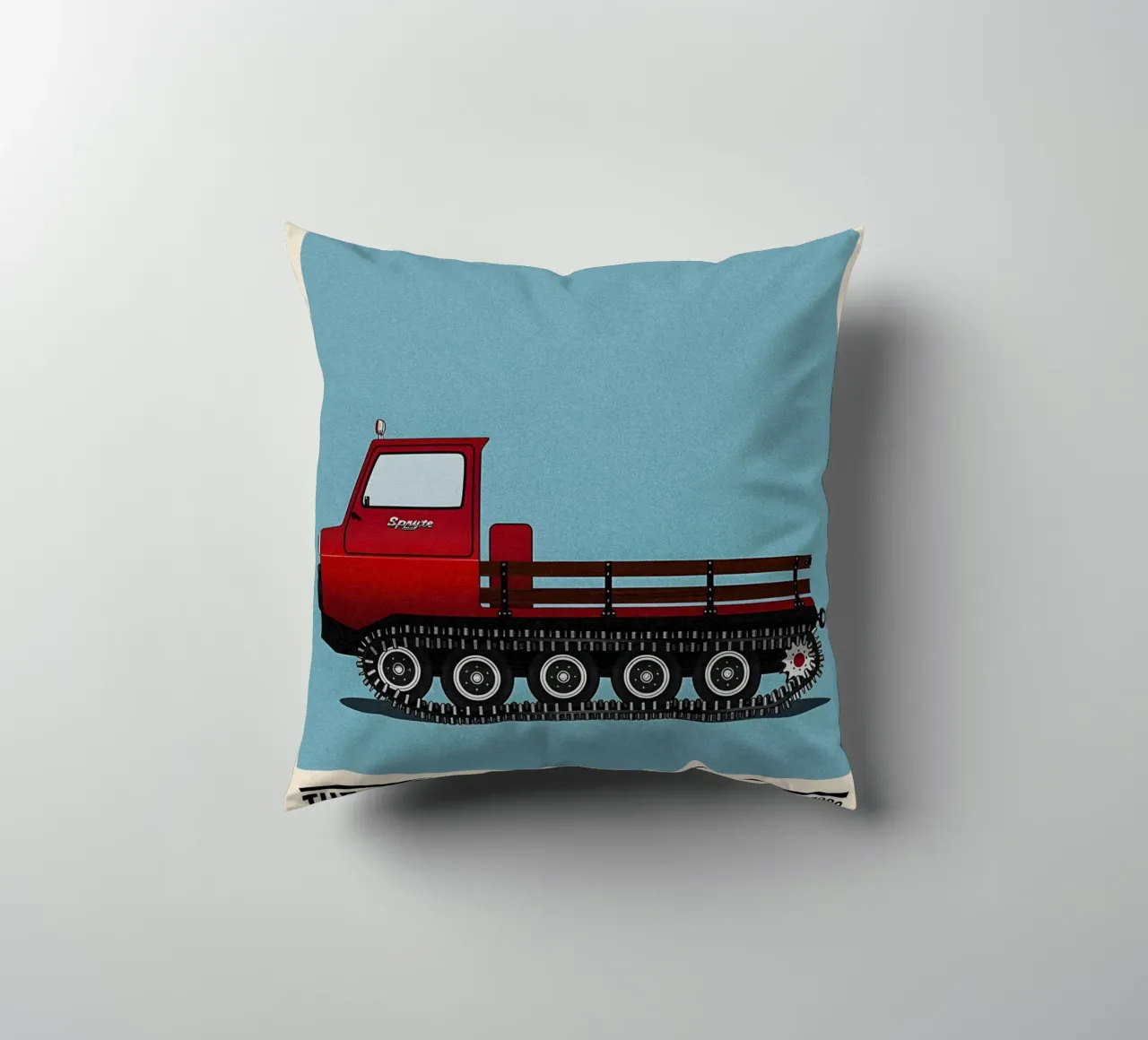 The Shining snowcat movie cuscino da TheArtstudio