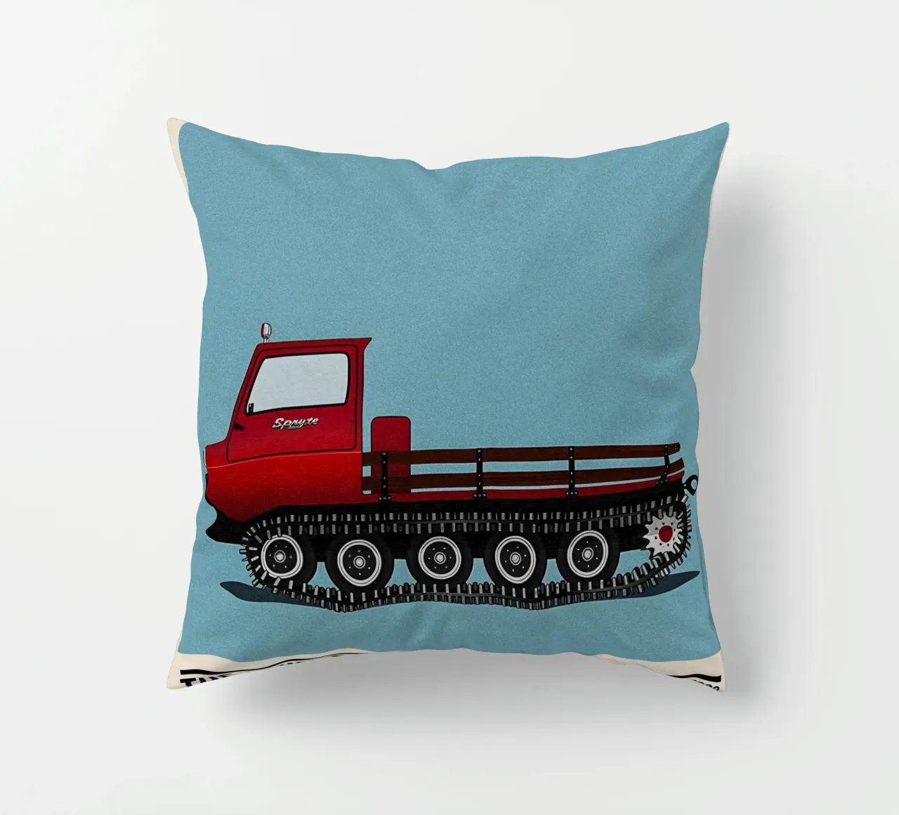 The Shining snowcat movie cuscino da TheArtstudio