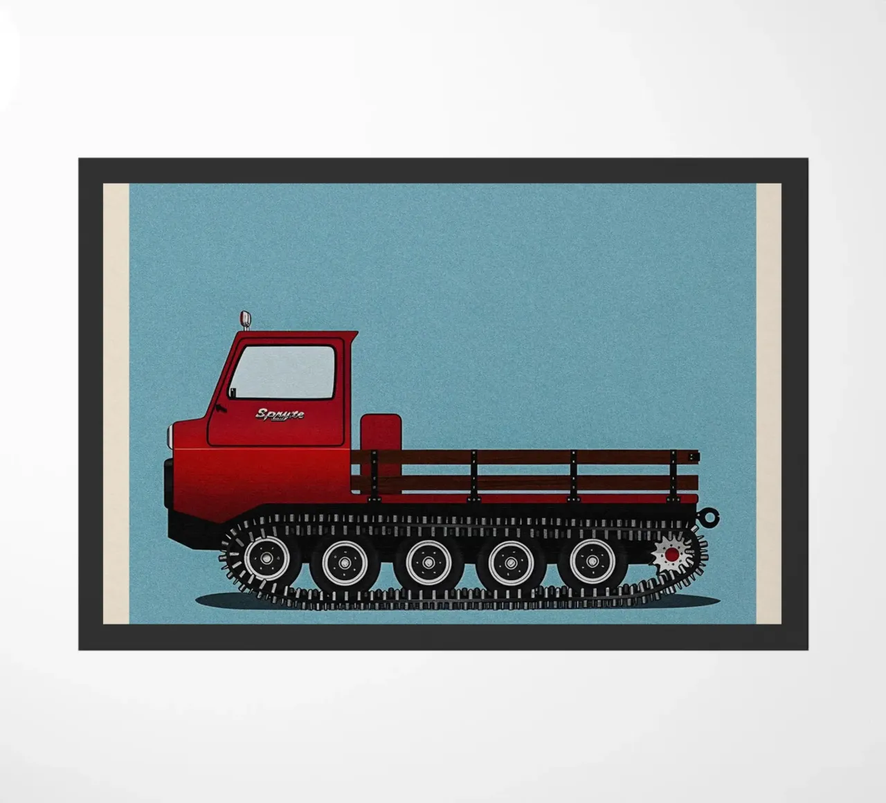 The Shining snowcat movie zerbino da TheArtstudio
