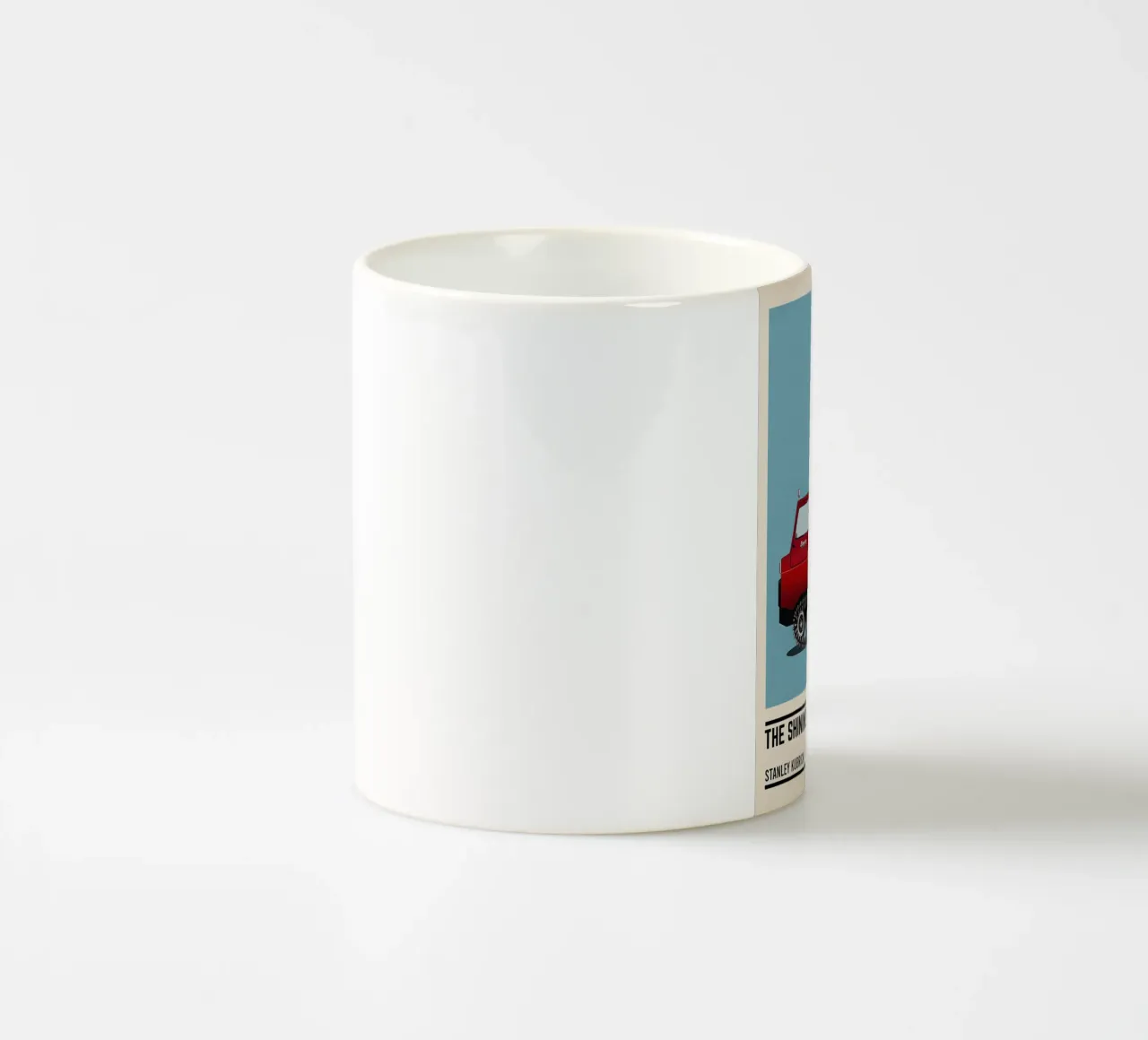 The Shining snowcat movie tazza in ceramica da TheArtstudio