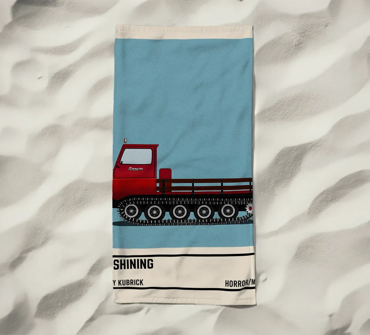 The Shining snowcat movie telo mare da TheArtstudio