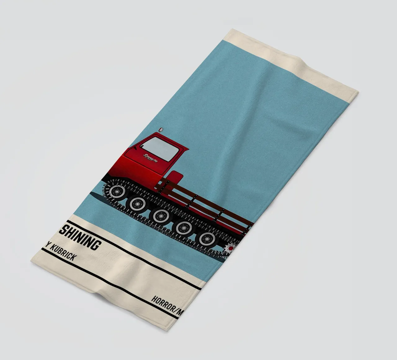 The Shining snowcat movie telo mare da TheArtstudio
