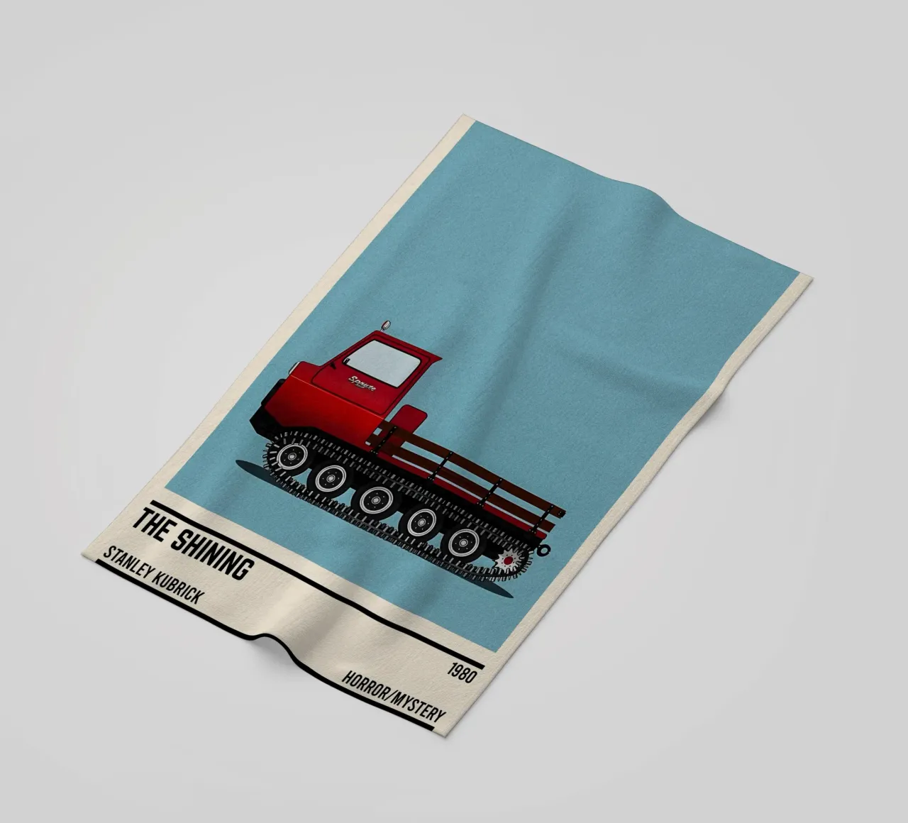 The Shining snowcat movie telo mare da TheArtstudio