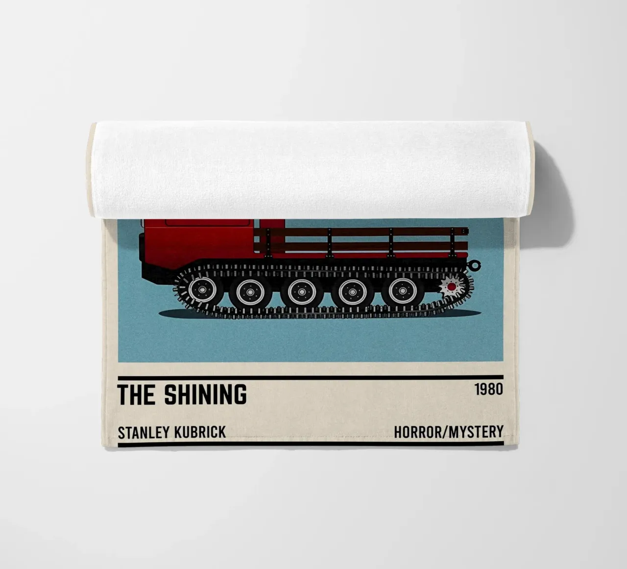 The Shining snowcat movie telo mare da TheArtstudio
