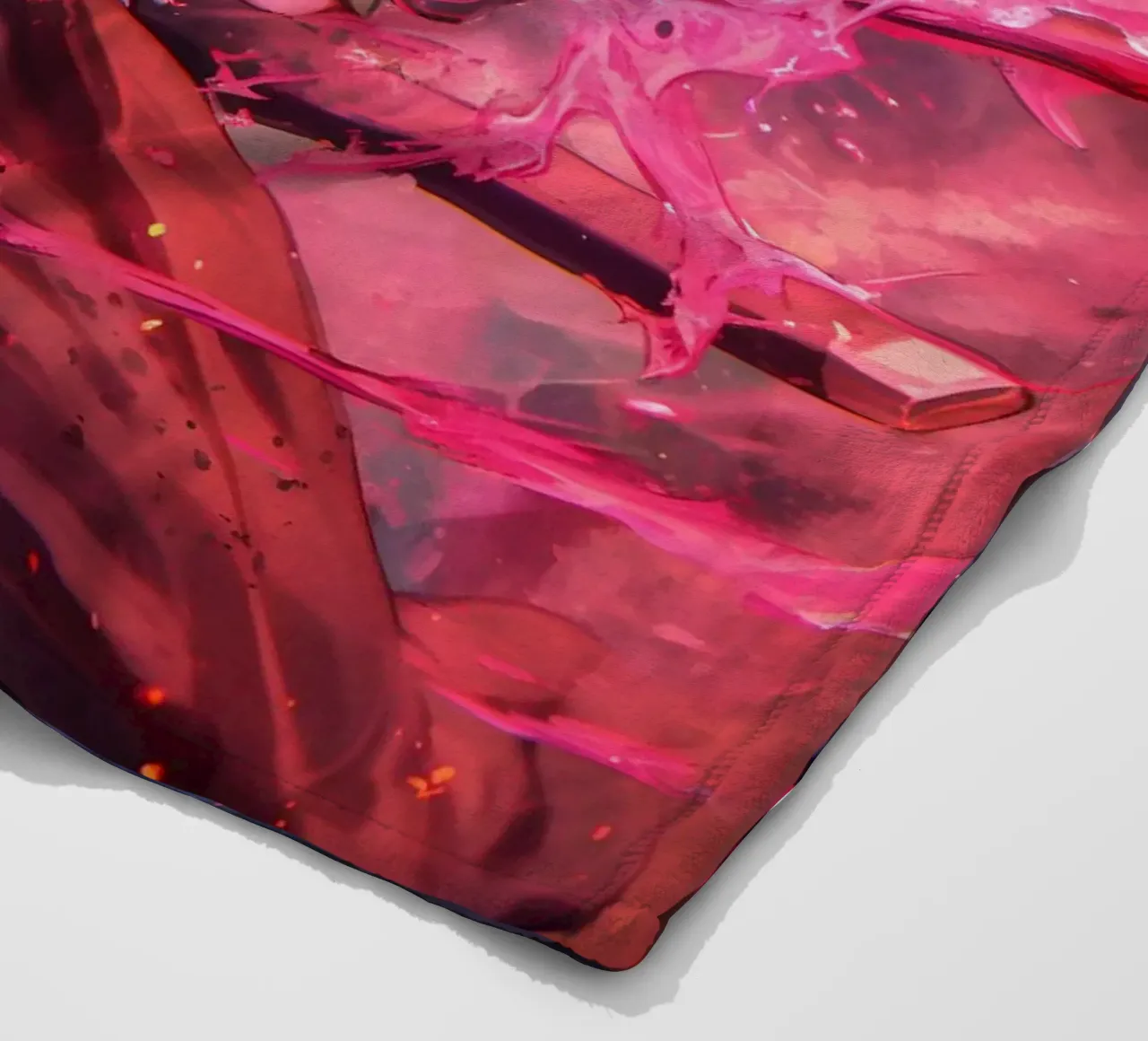 tanjiro kimetsu no yaiba coperta in pile da CreativeStudio