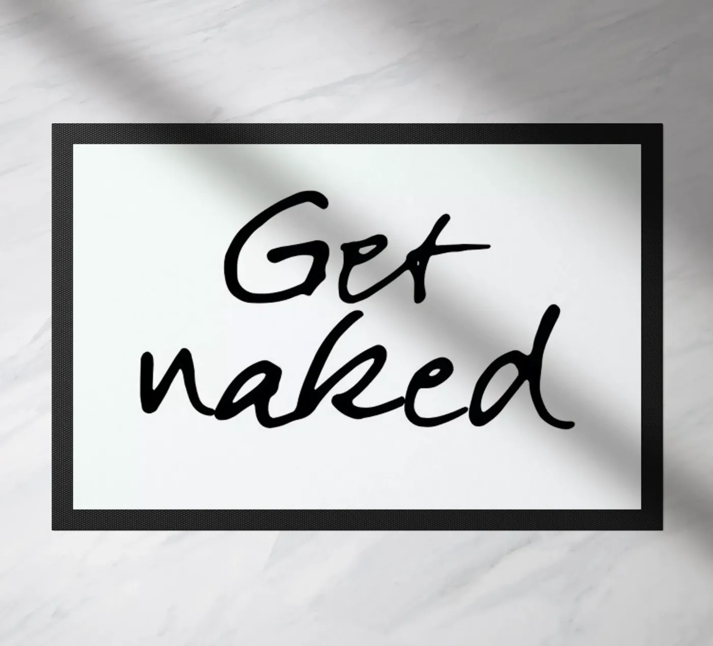 Get Naked doormat by Studio One