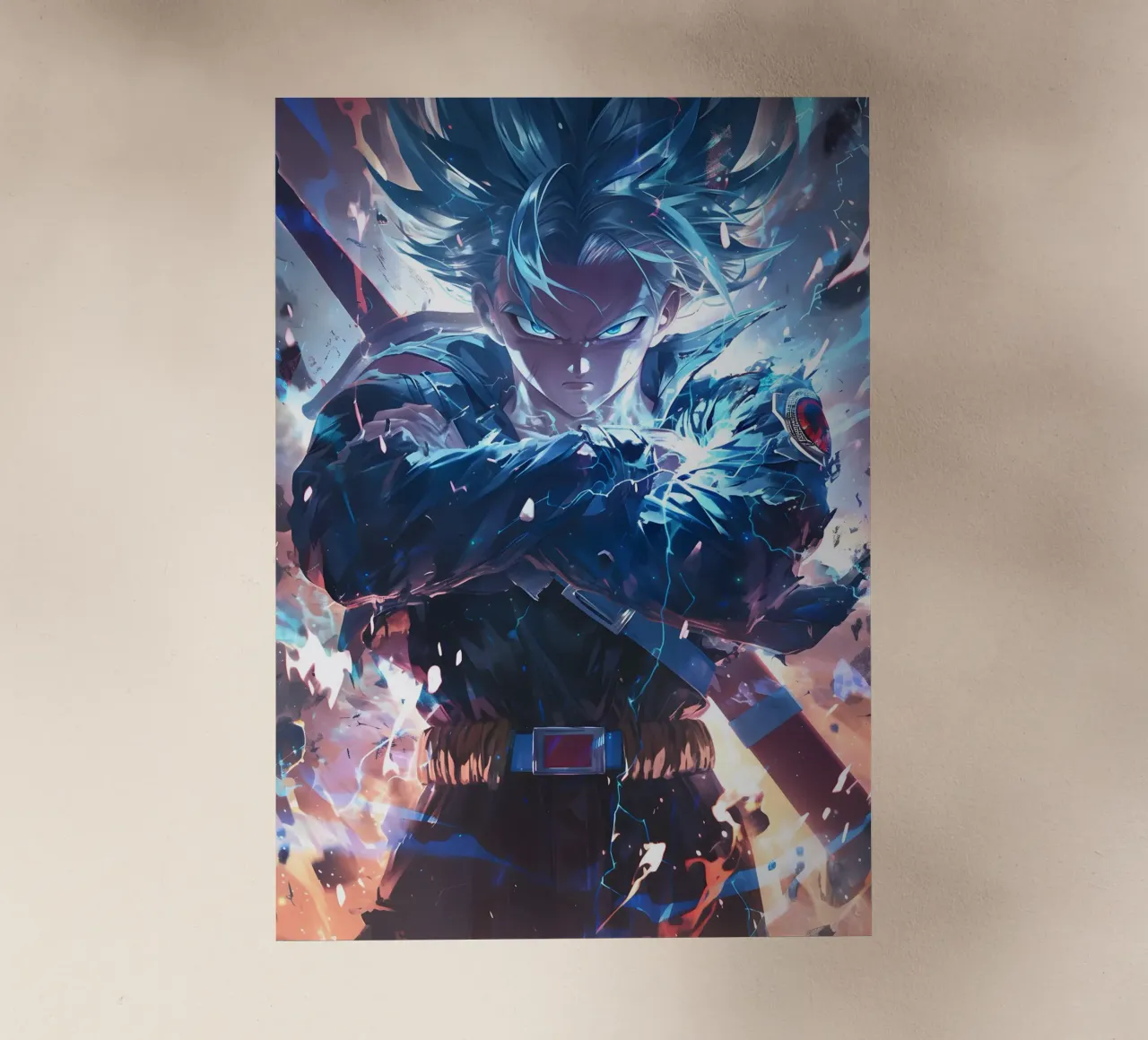 Trunks Dragon Ball Z pellicola backlit da CreativeStudio
