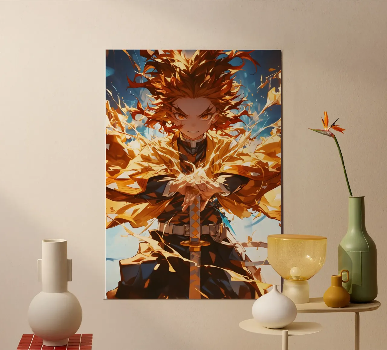 Zenitsu kimetsu no yaiba Hahnemühle von CreativeStudio