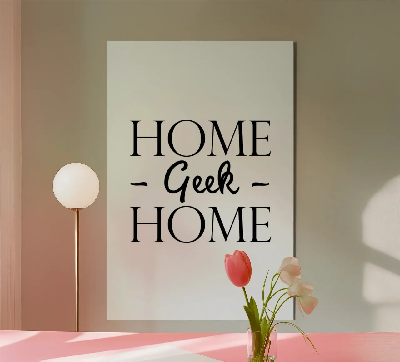 Home Geek Home alluminio dibond da Studio One
