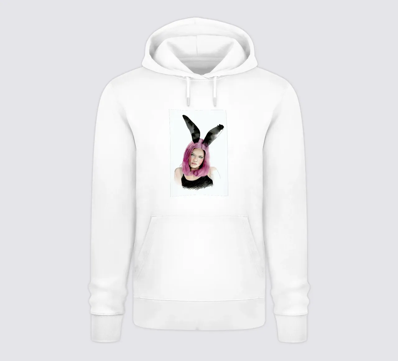Bunny felpa con cappuccio da Ina Stanimirova