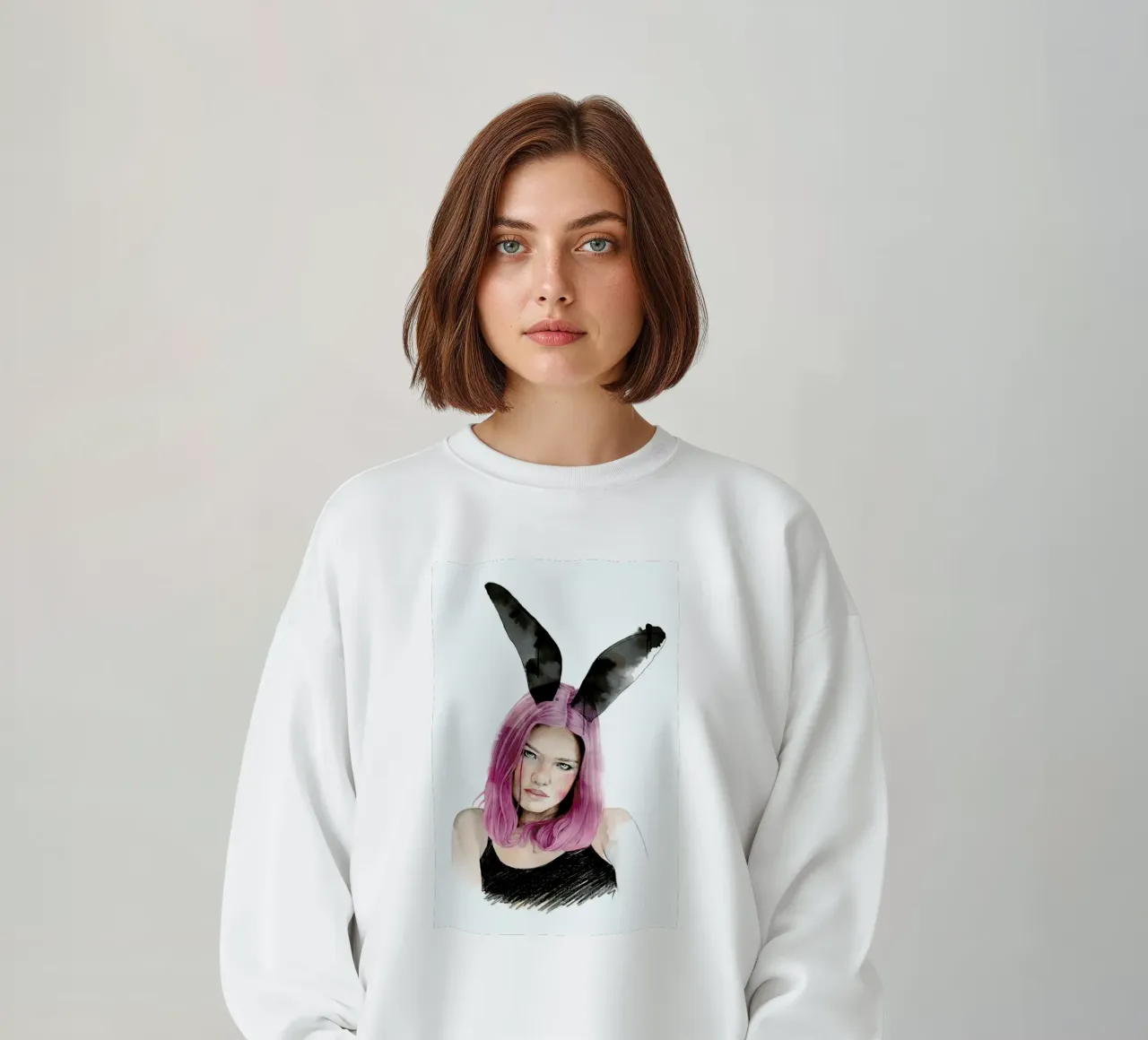 Bunny felpa da Ina Stanimirova