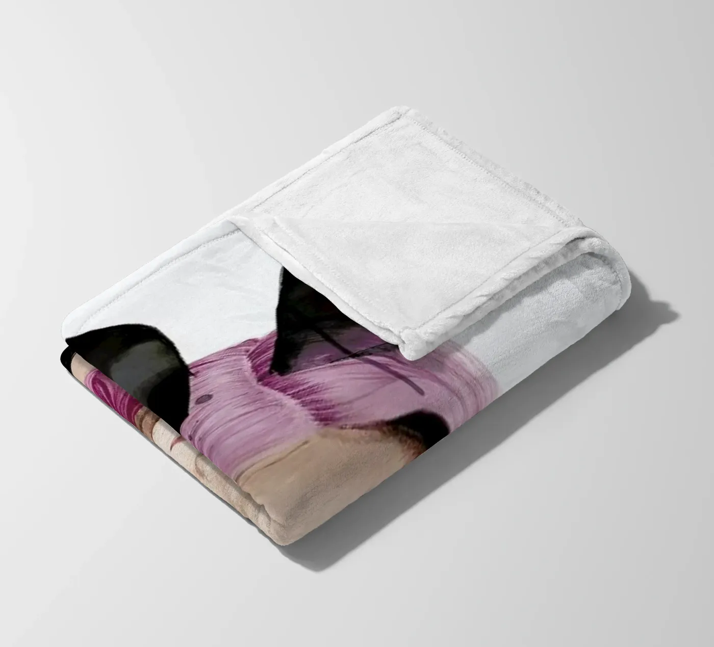 Bunny fleece blanket by Ina Stanimirova
