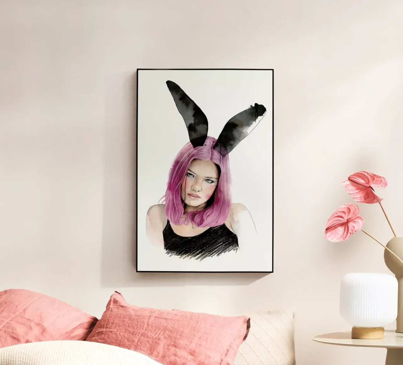 Bunny plexiglass da Ina Stanimirova