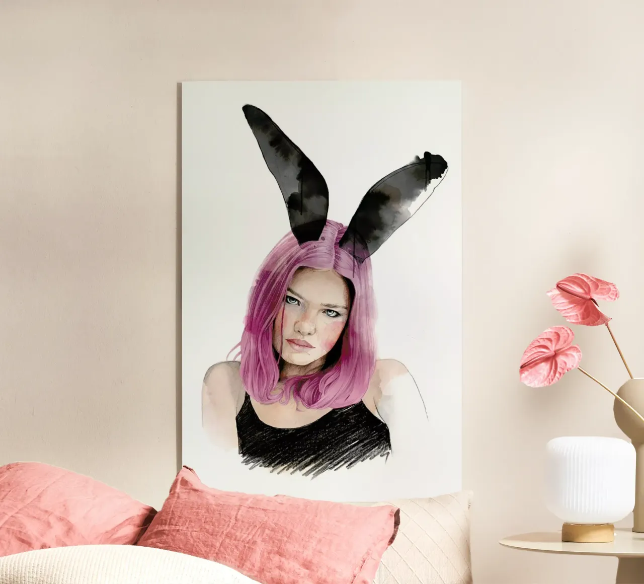 Bunny plexiglass da Ina Stanimirova