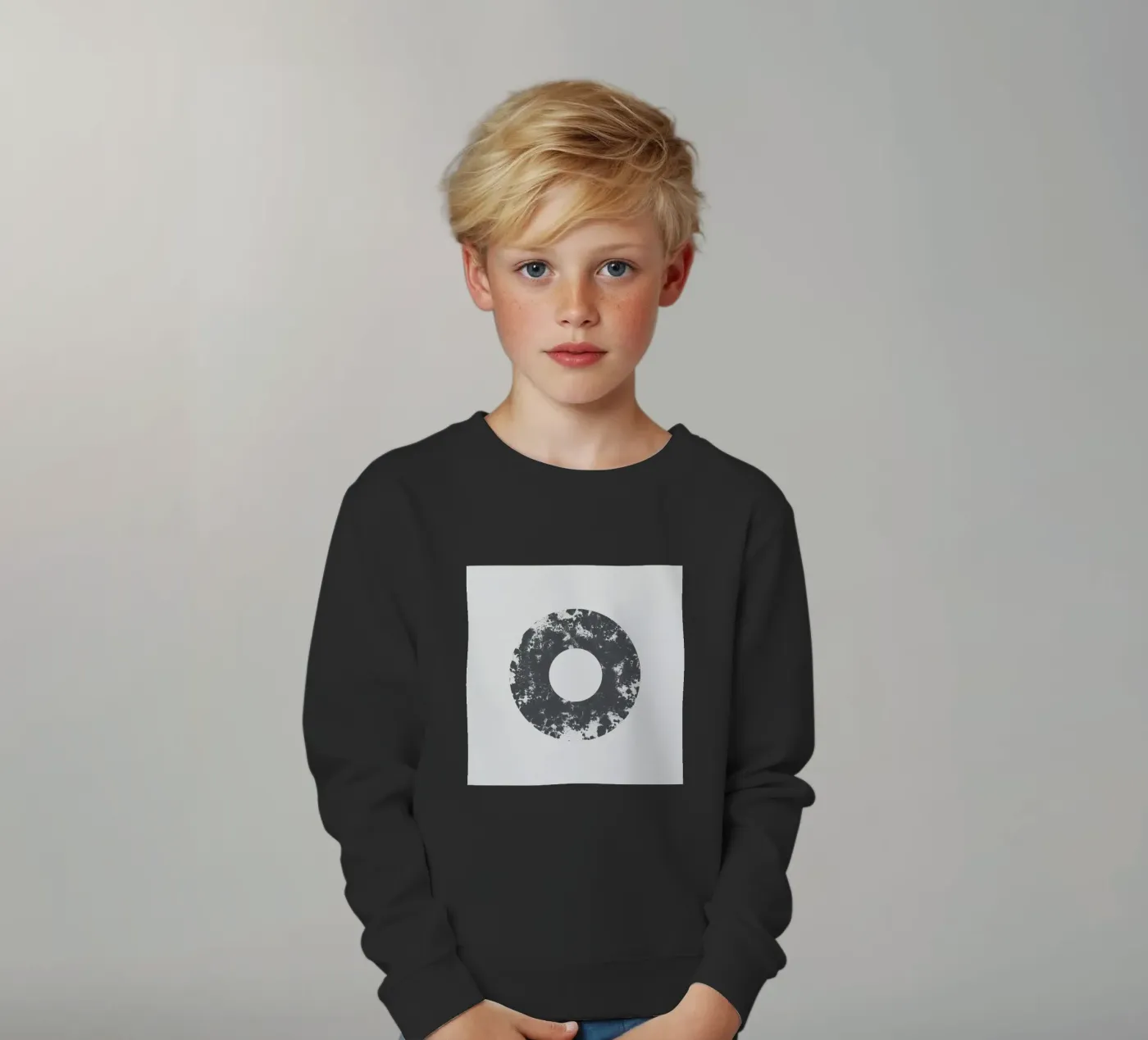 Zero kinder sweatshirt van Bryon S. White