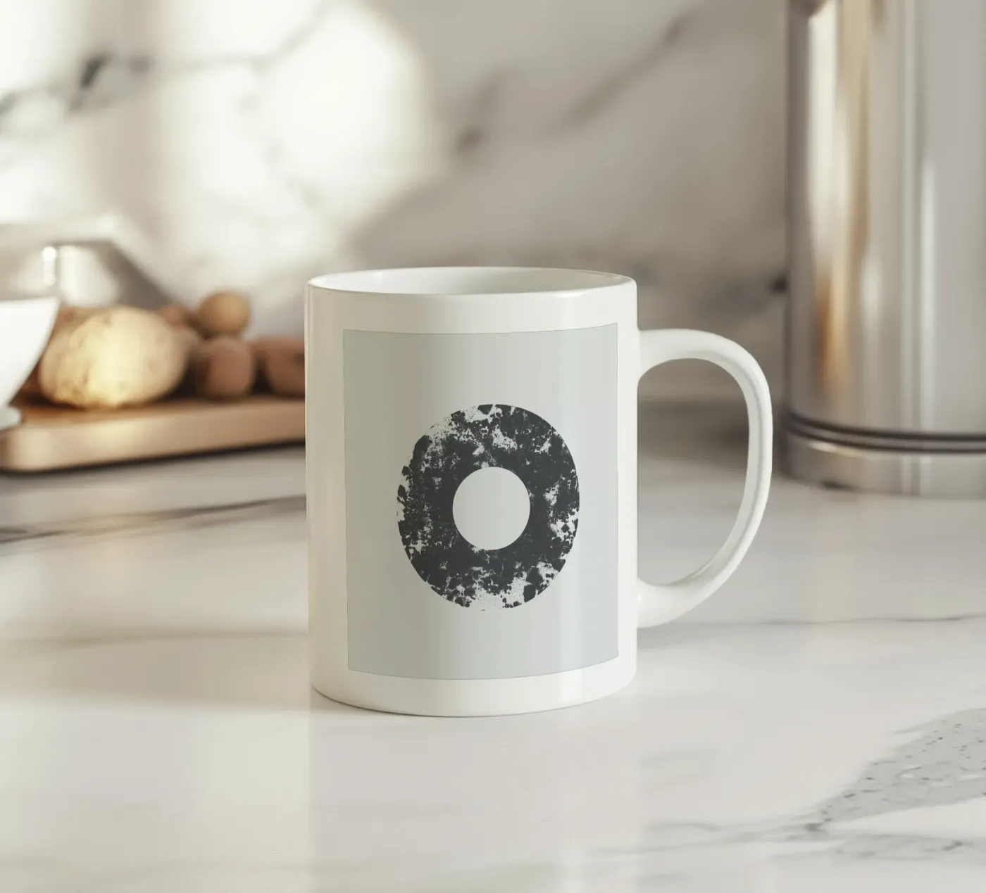Zero ceramic mug by Bryon S. White