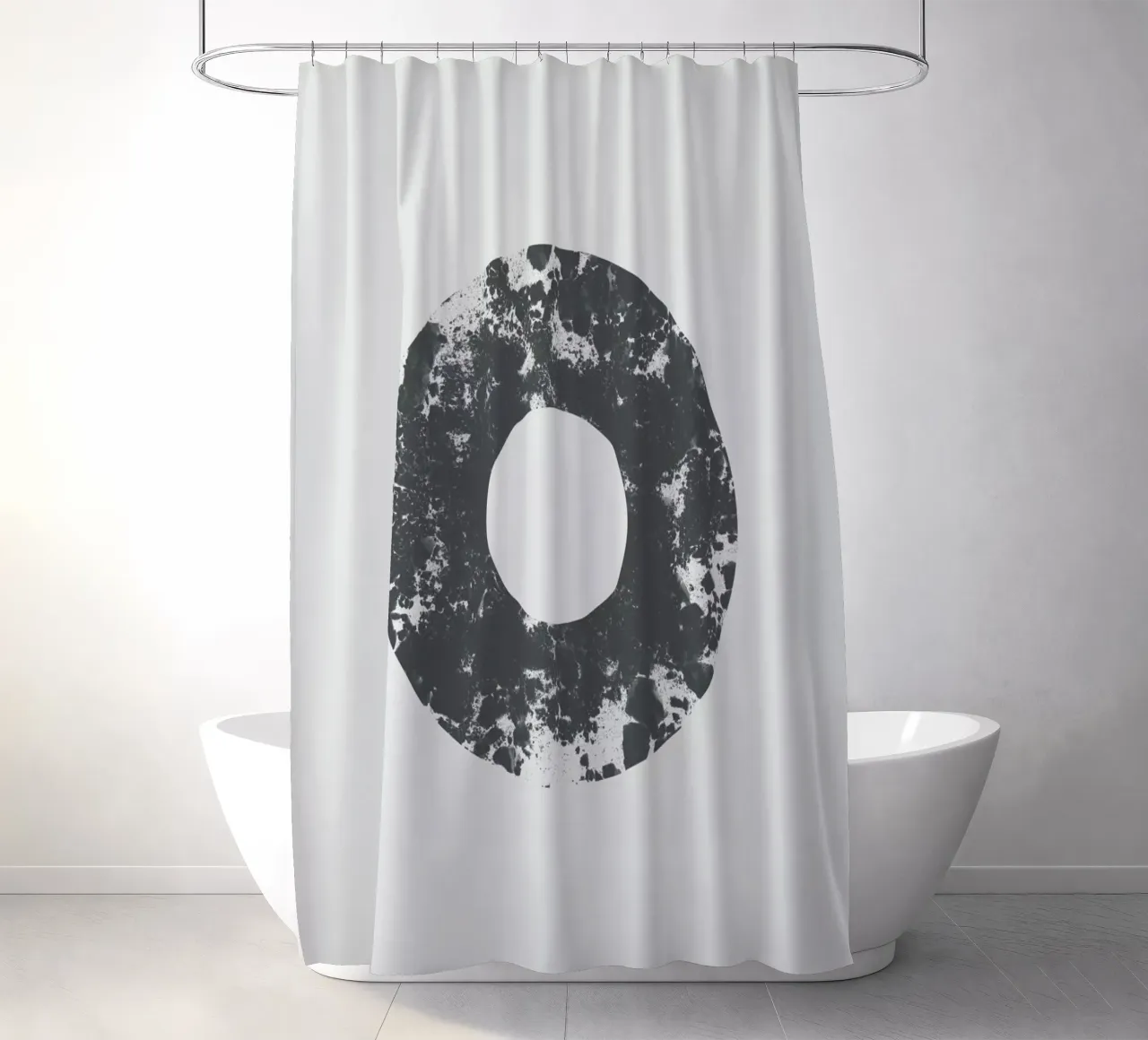 Zero Duschvorhang von Bryon S. White