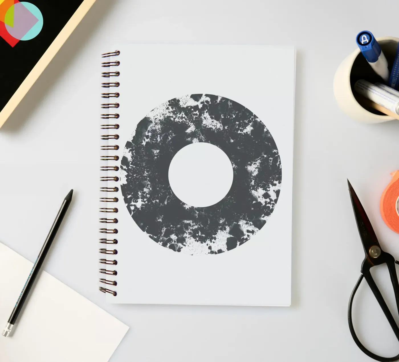 Zero spiral notebook by Bryon S. White