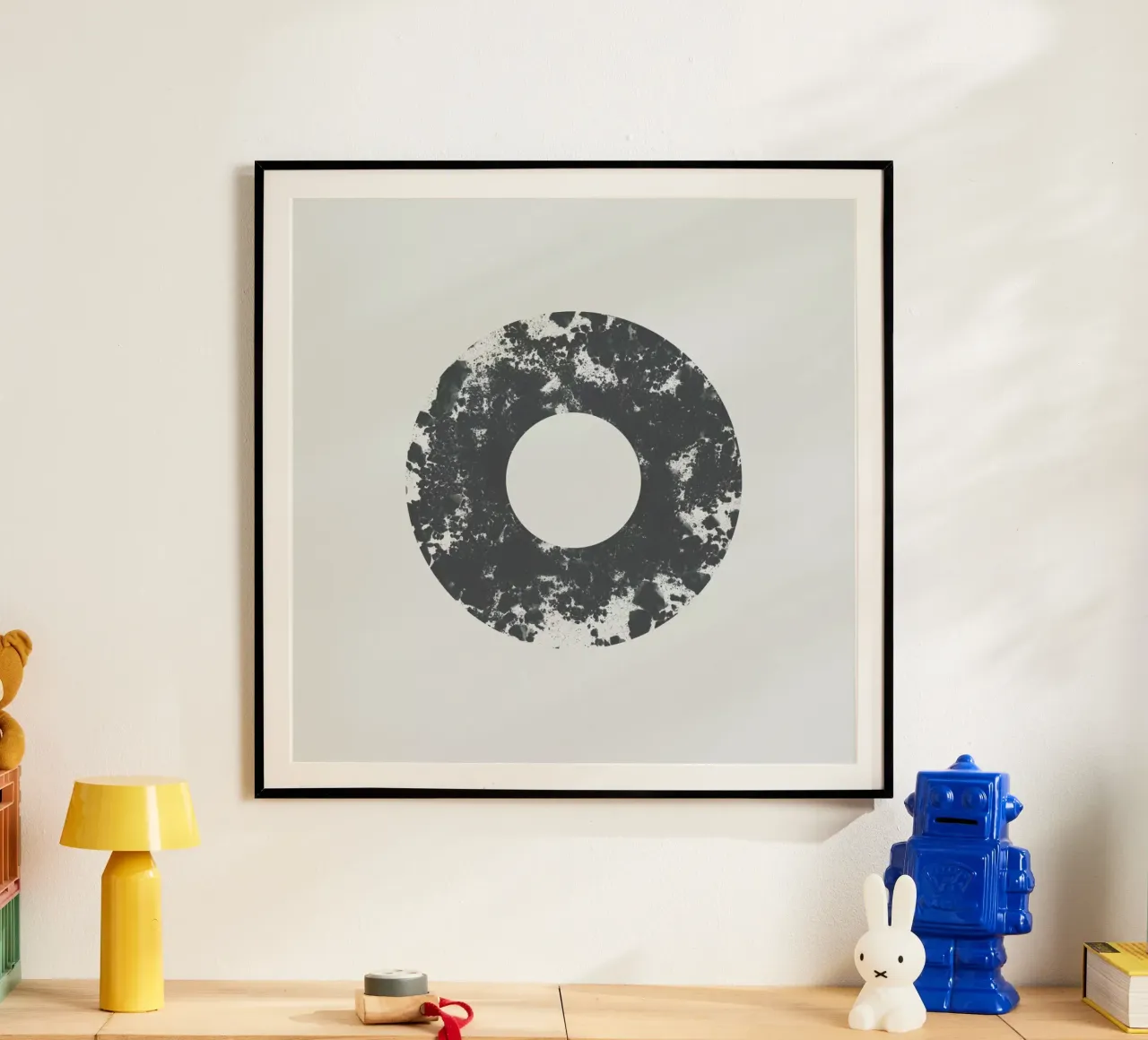Zero poster con telaio in alluminio da Bryon S. White
