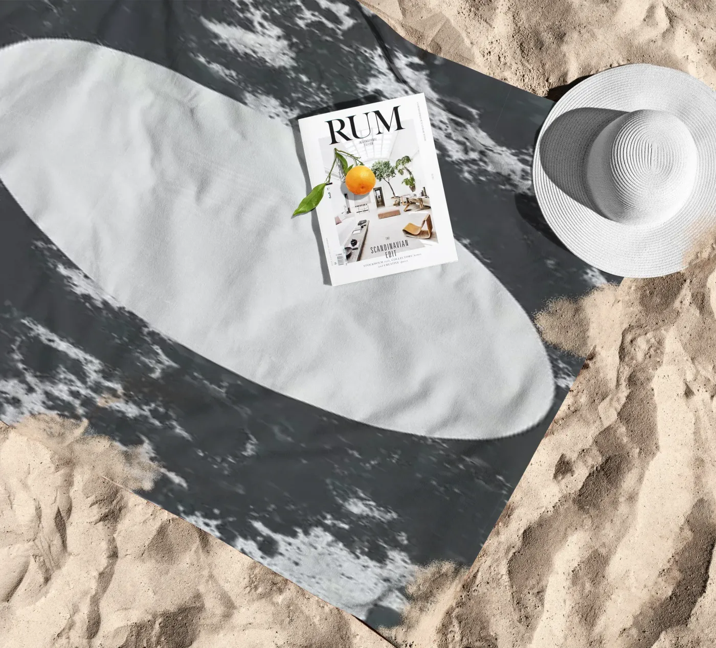 Zero strandhanddoek van Bryon S. White