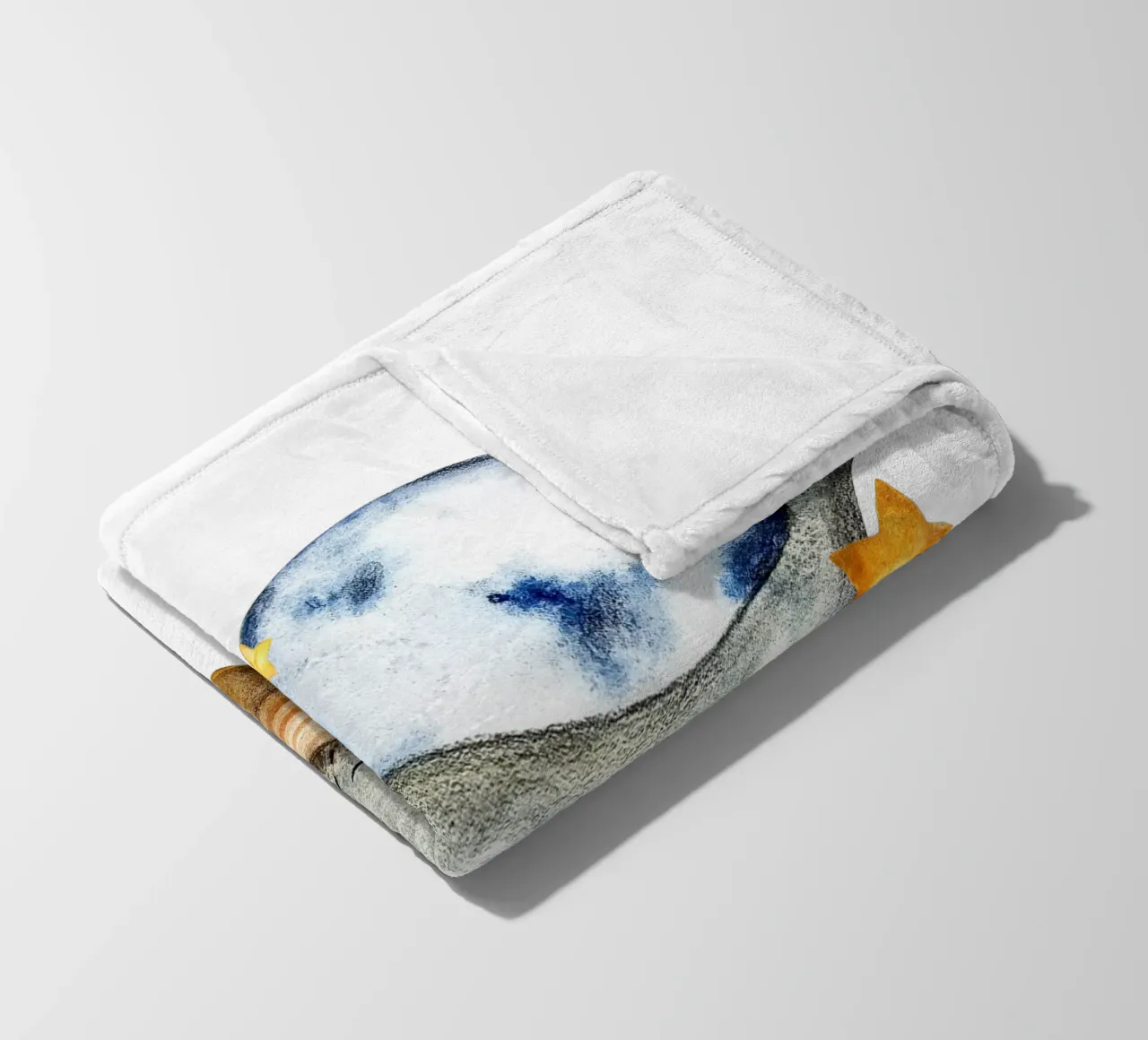 Piccola balena coperta in pile da Indigo Rain