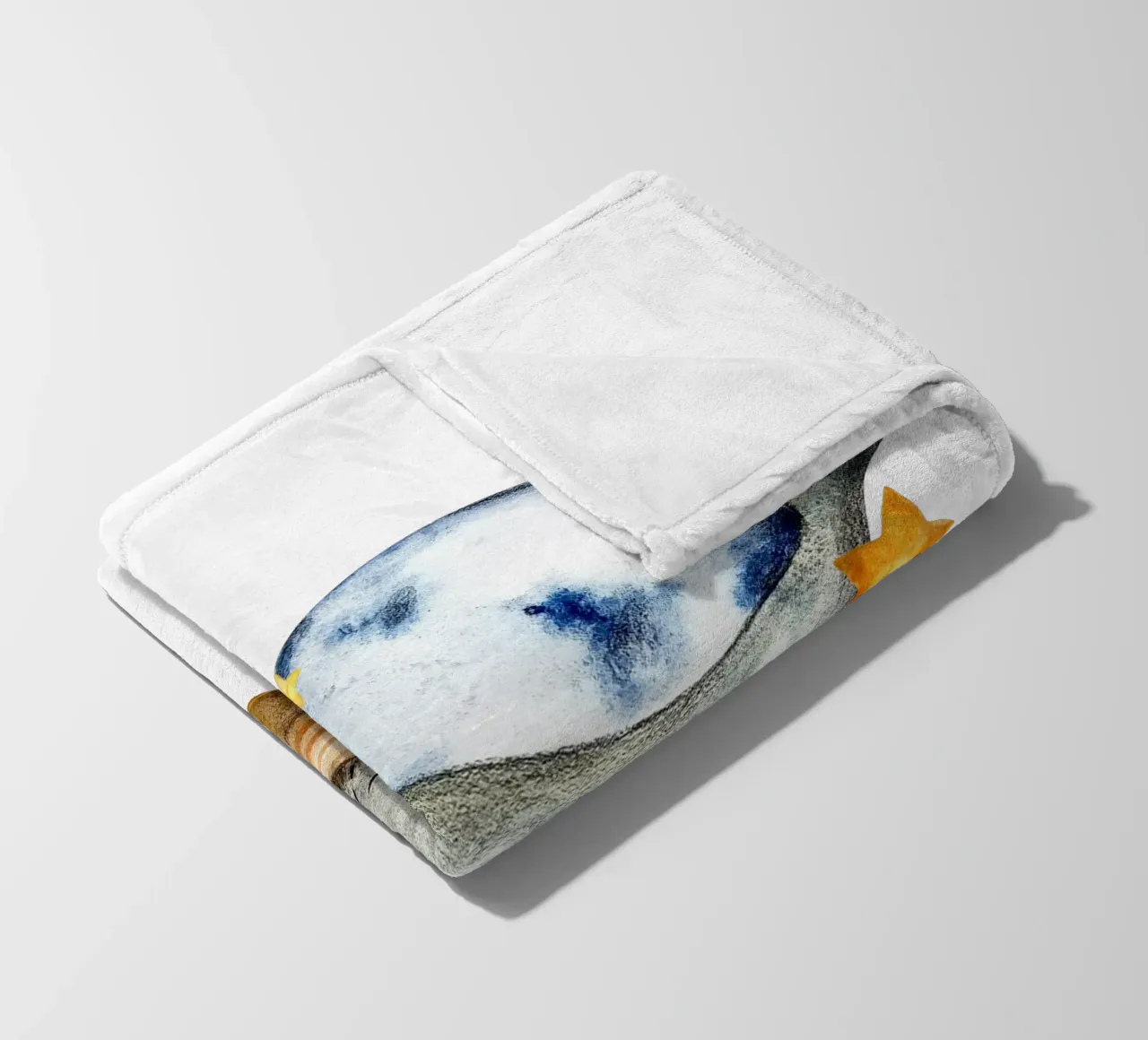 Piccola balena coperta in pile da Indigo Rain