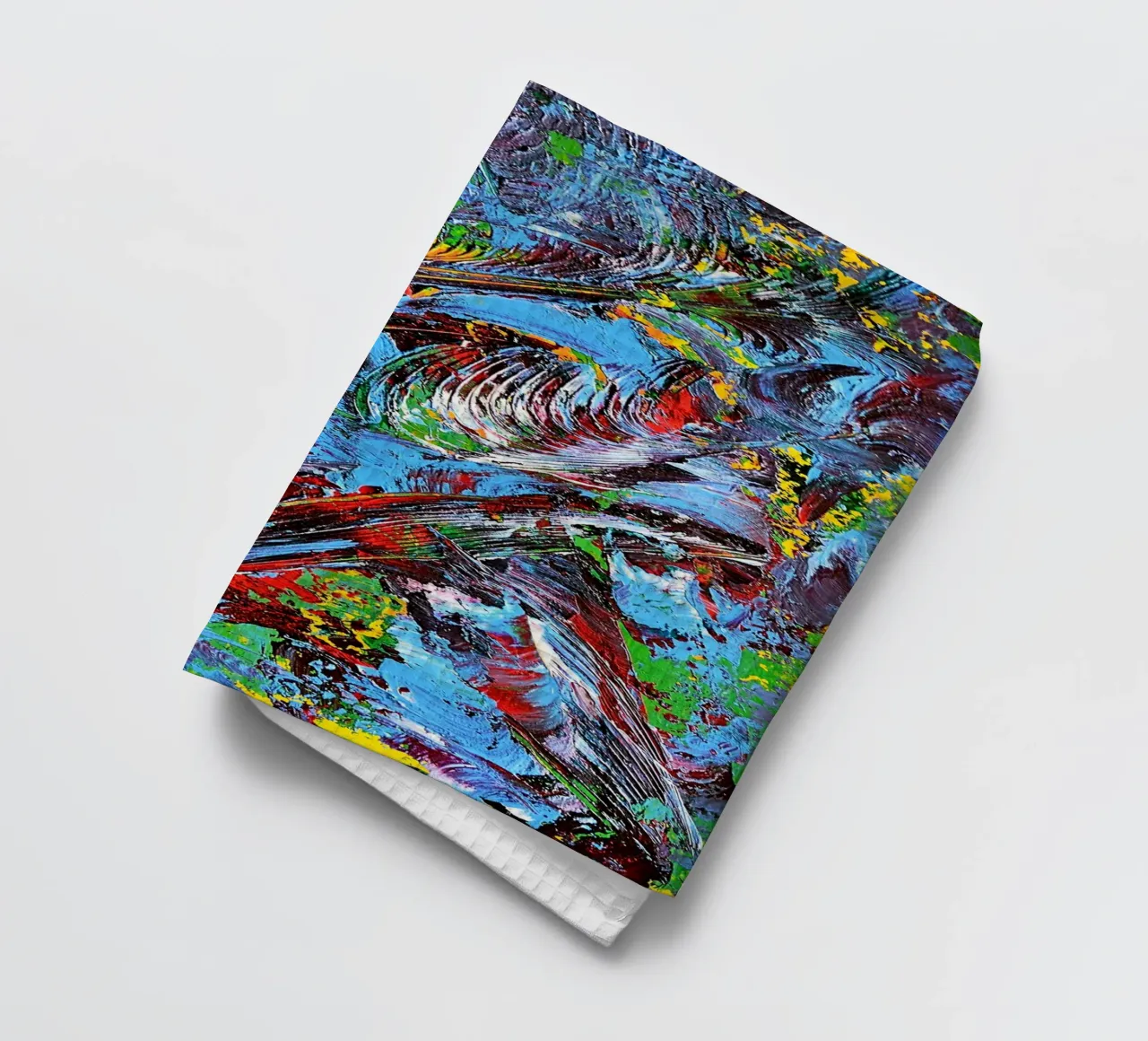 IDEAL GIFT 87 Geschirrtuch von Thierry Vobmann Abstract painting