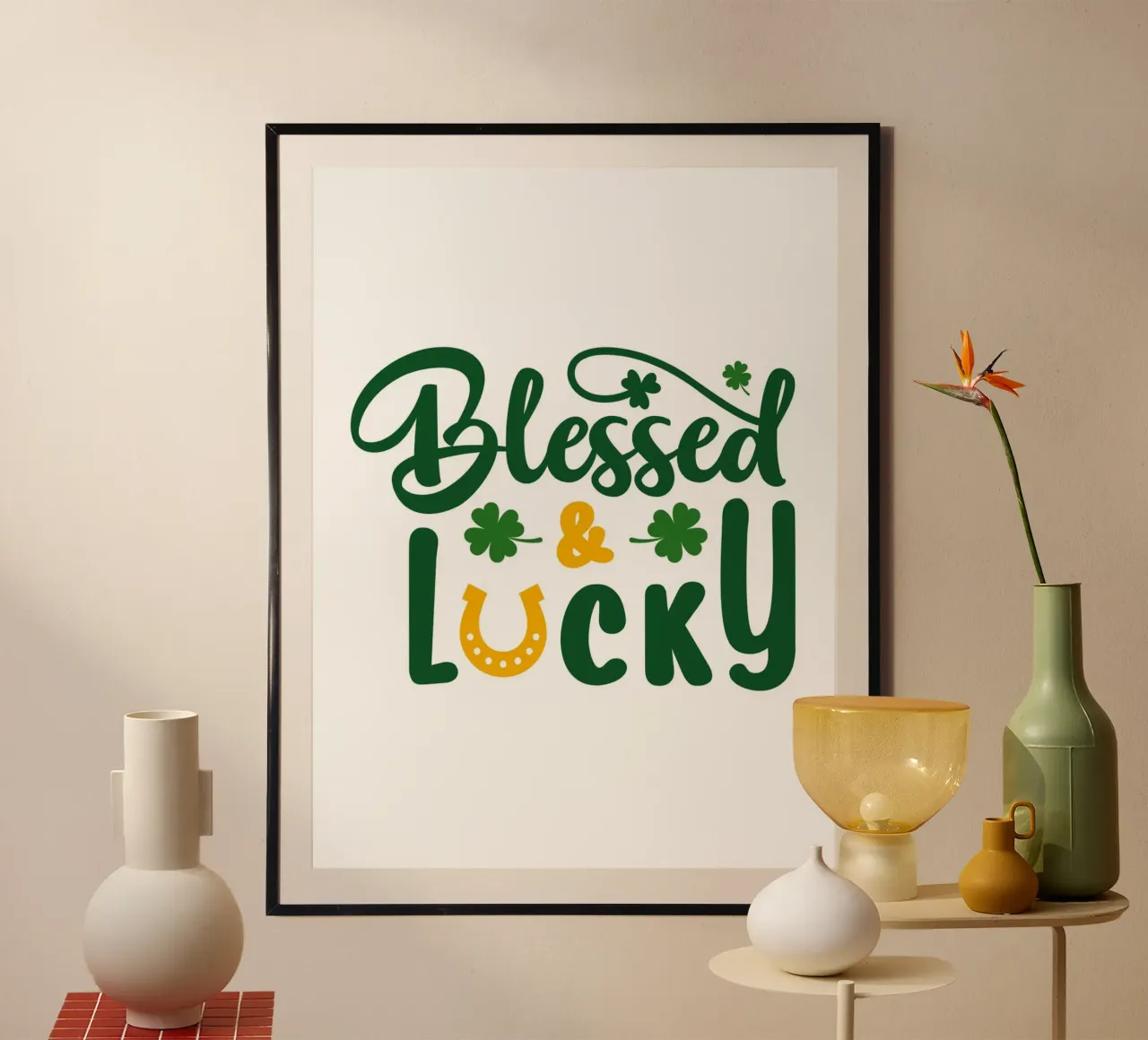 Blessed and Lucky carta hahnemühle da Dreamer10