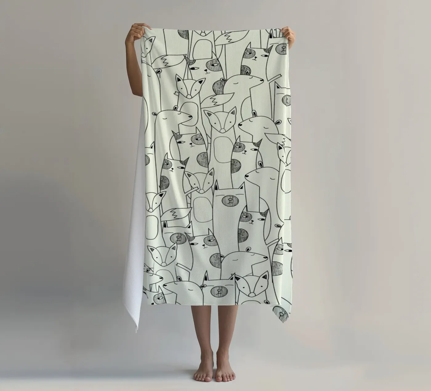Friends beach towel by Iglou
