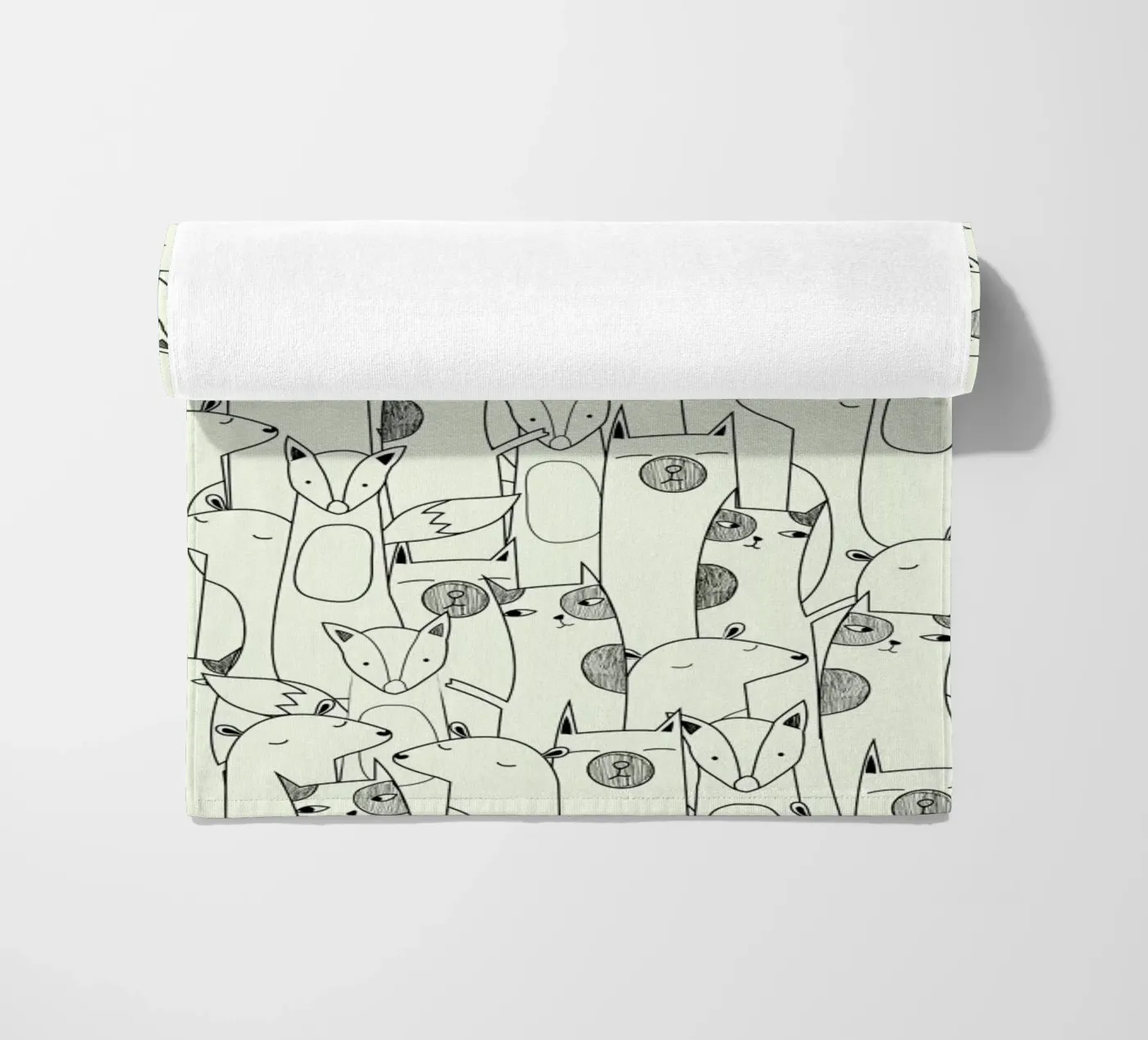 Friends beach towel by Iglou