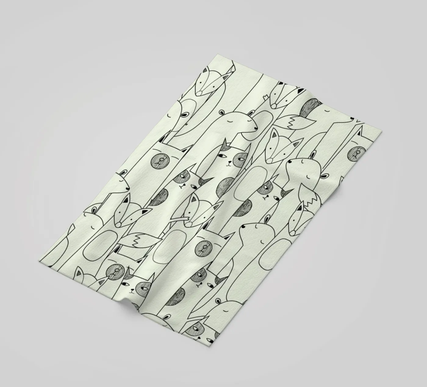 Friends beach towel by Iglou