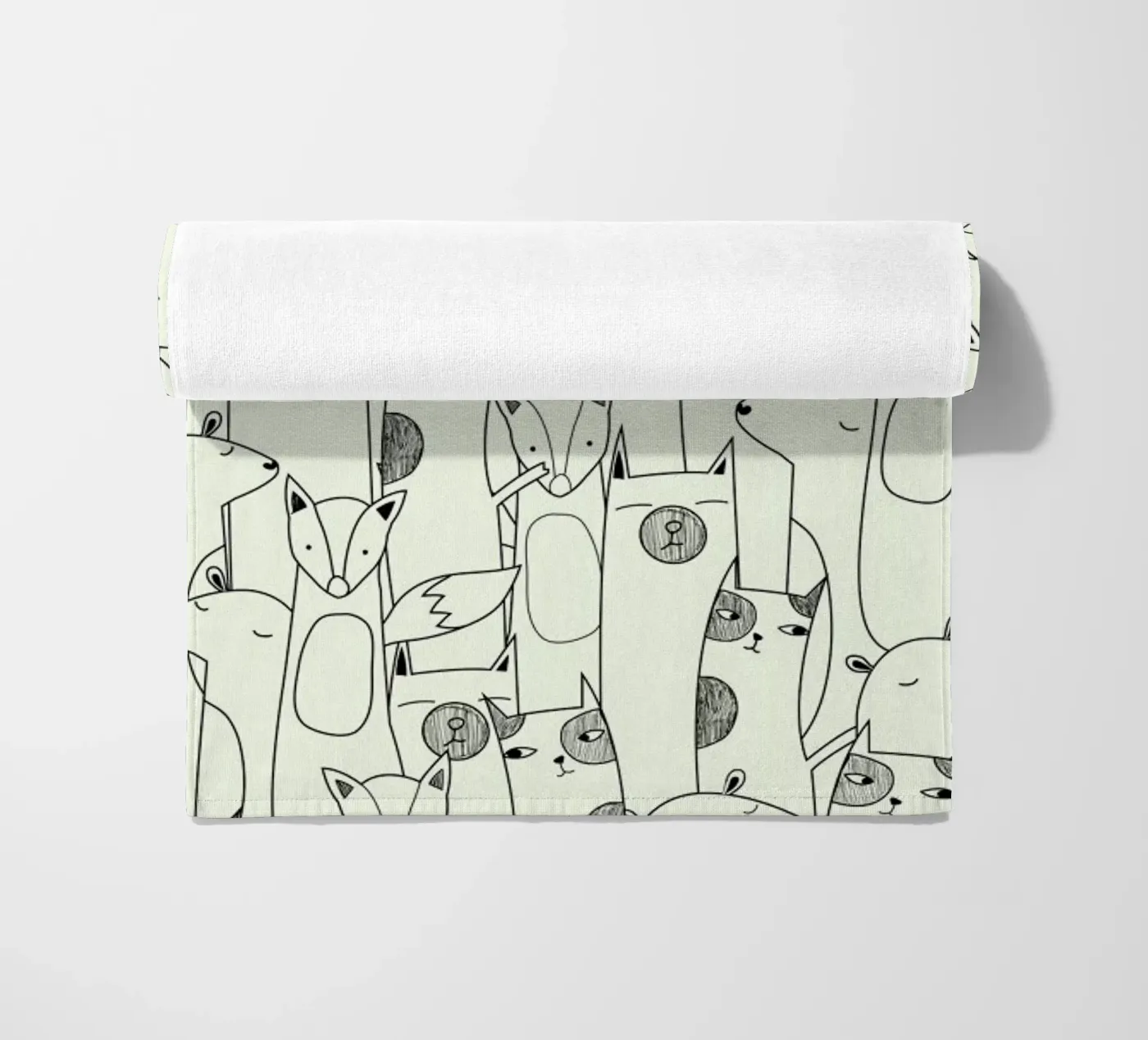 Friends beach towel by Iglou
