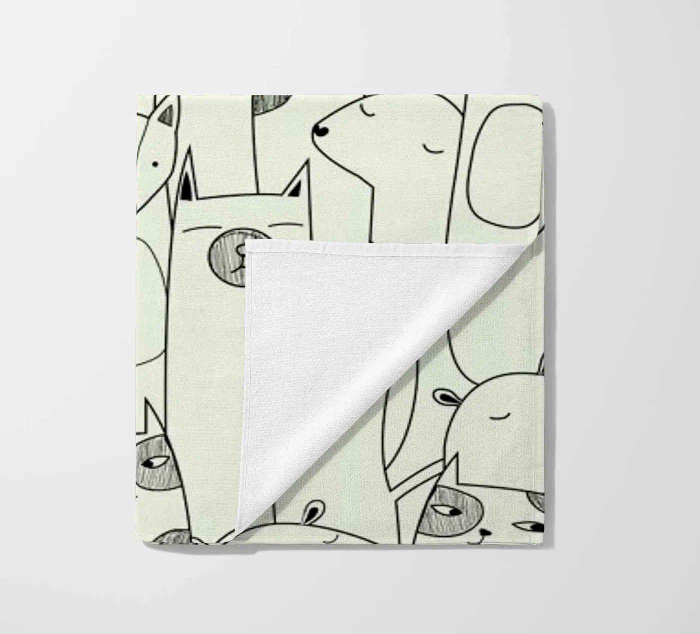Friends beach towel by Iglou