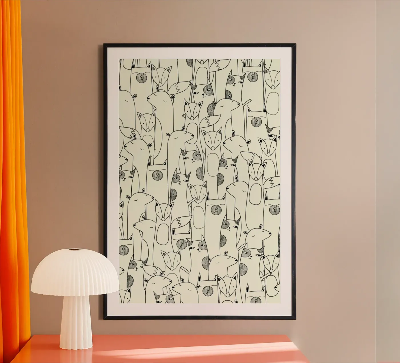 Friends poster by Iglou