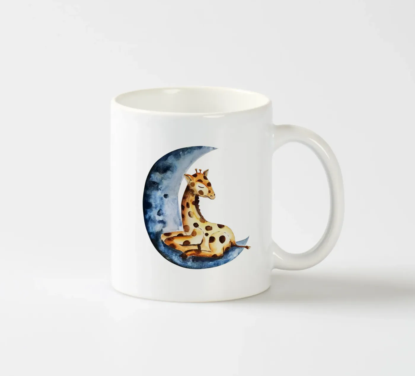 Giraffe ceramic mug by Indigo Rain