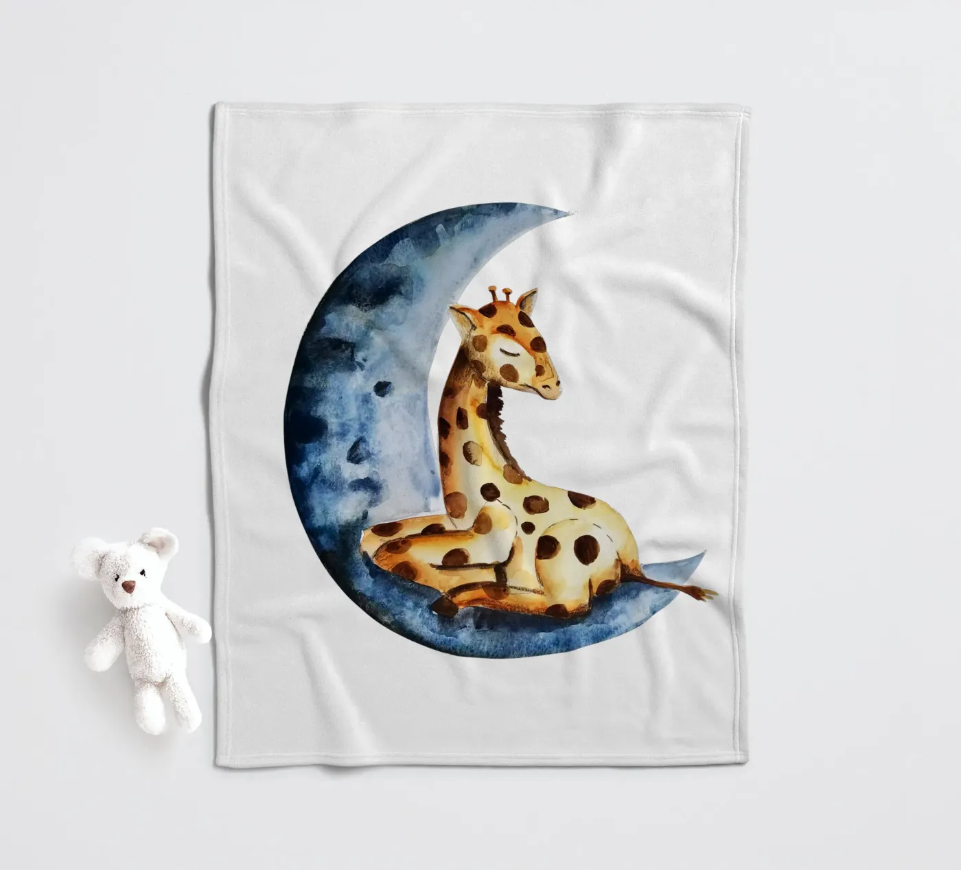 Giraffe Fleecedecke von Indigo Rain