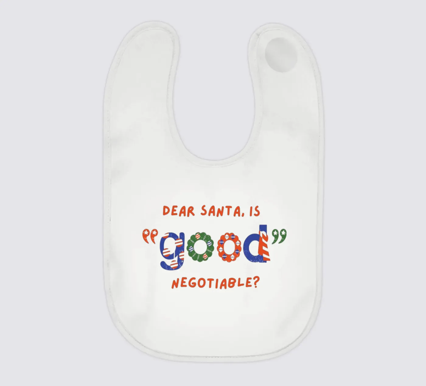 Santa Please baby bib by Dreamer10