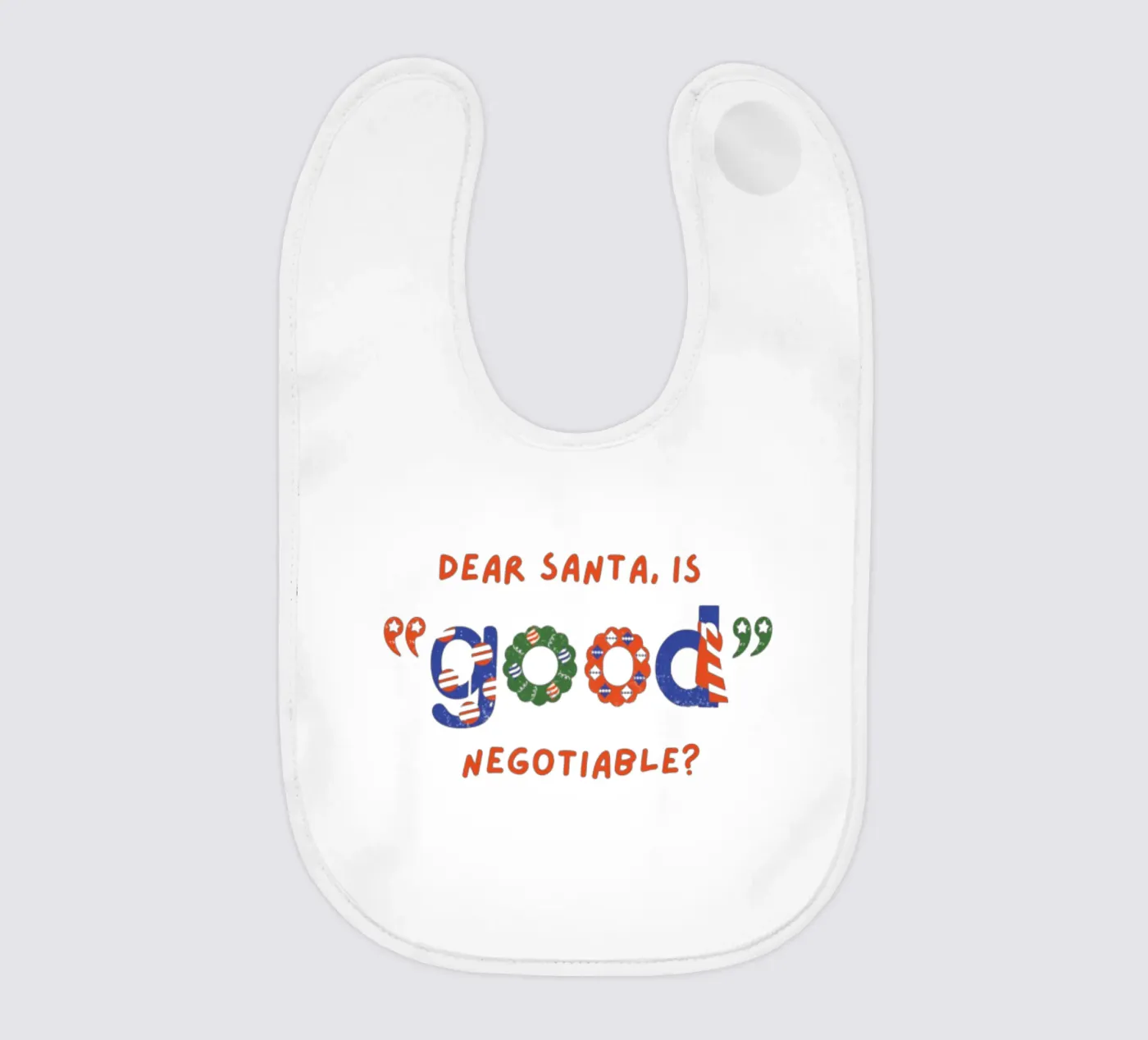 Santa Please baby bib by Dreamer10