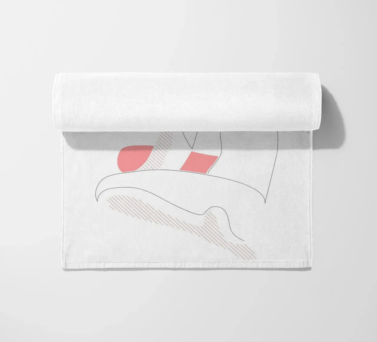 Blush Blue telo mare da Addillum