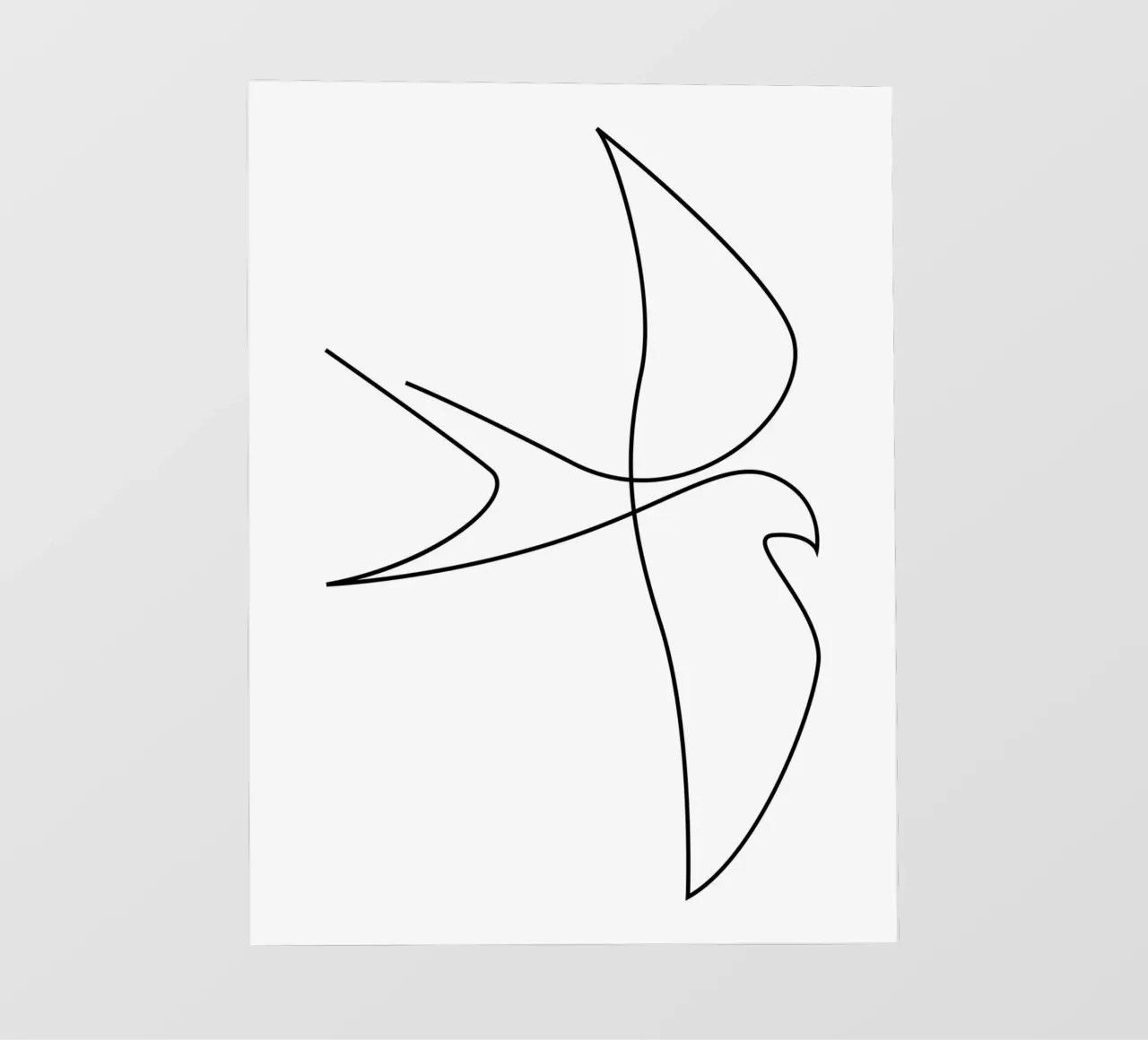 Abrupt fotobehang van Addillum