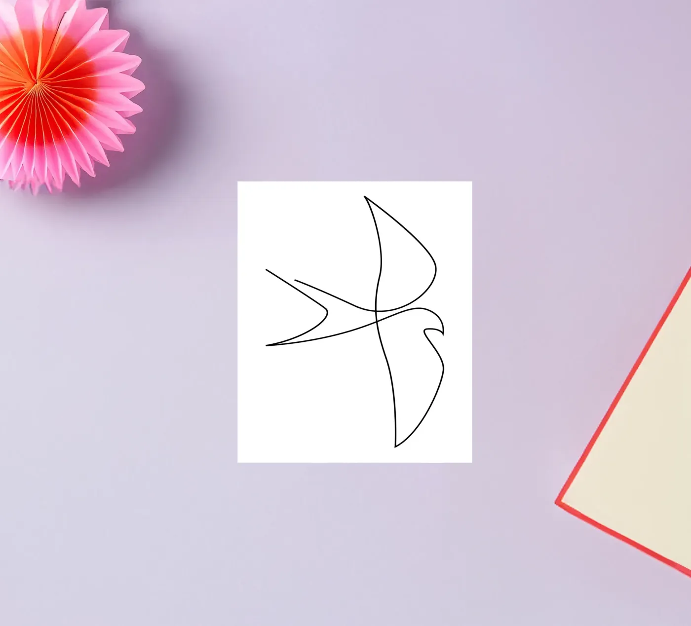 Abrupt sticker van Addillum