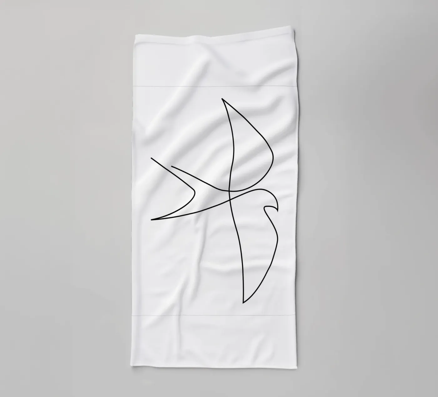 Abrupt towel by Addillum