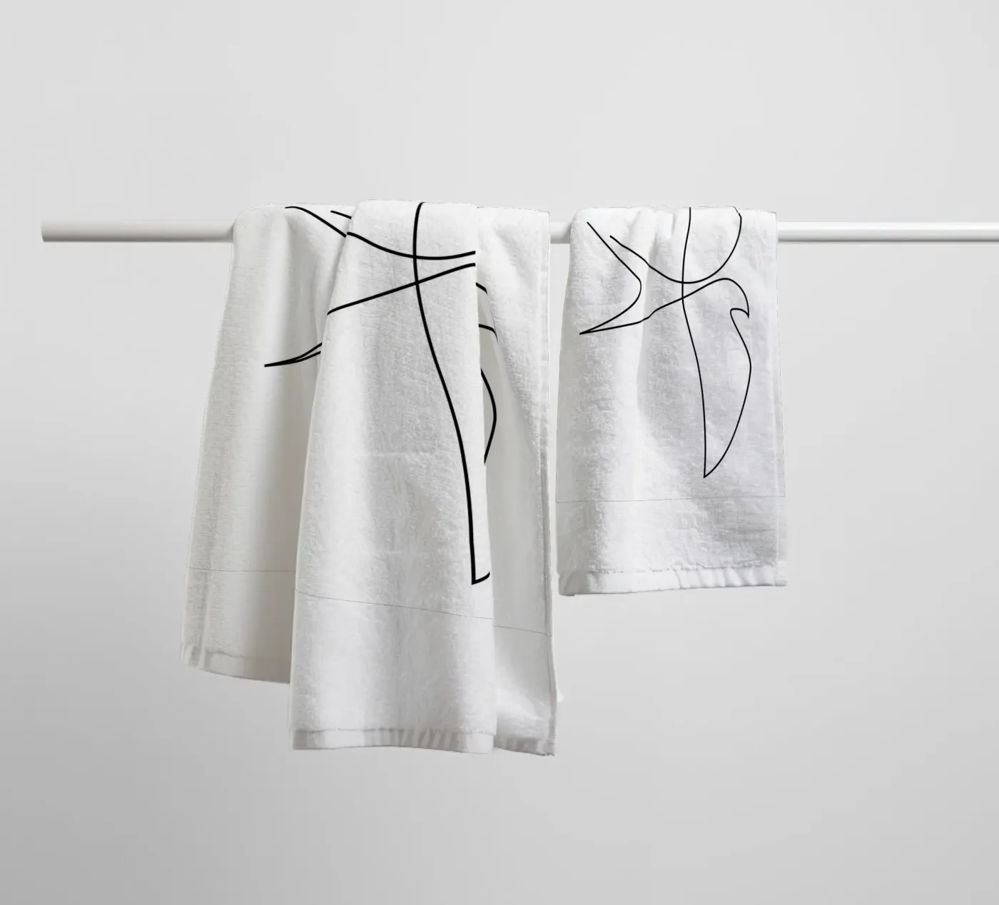 Abrupt badhanddoek van Addillum