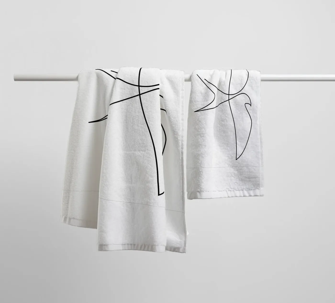 Abrupt towel by Addillum