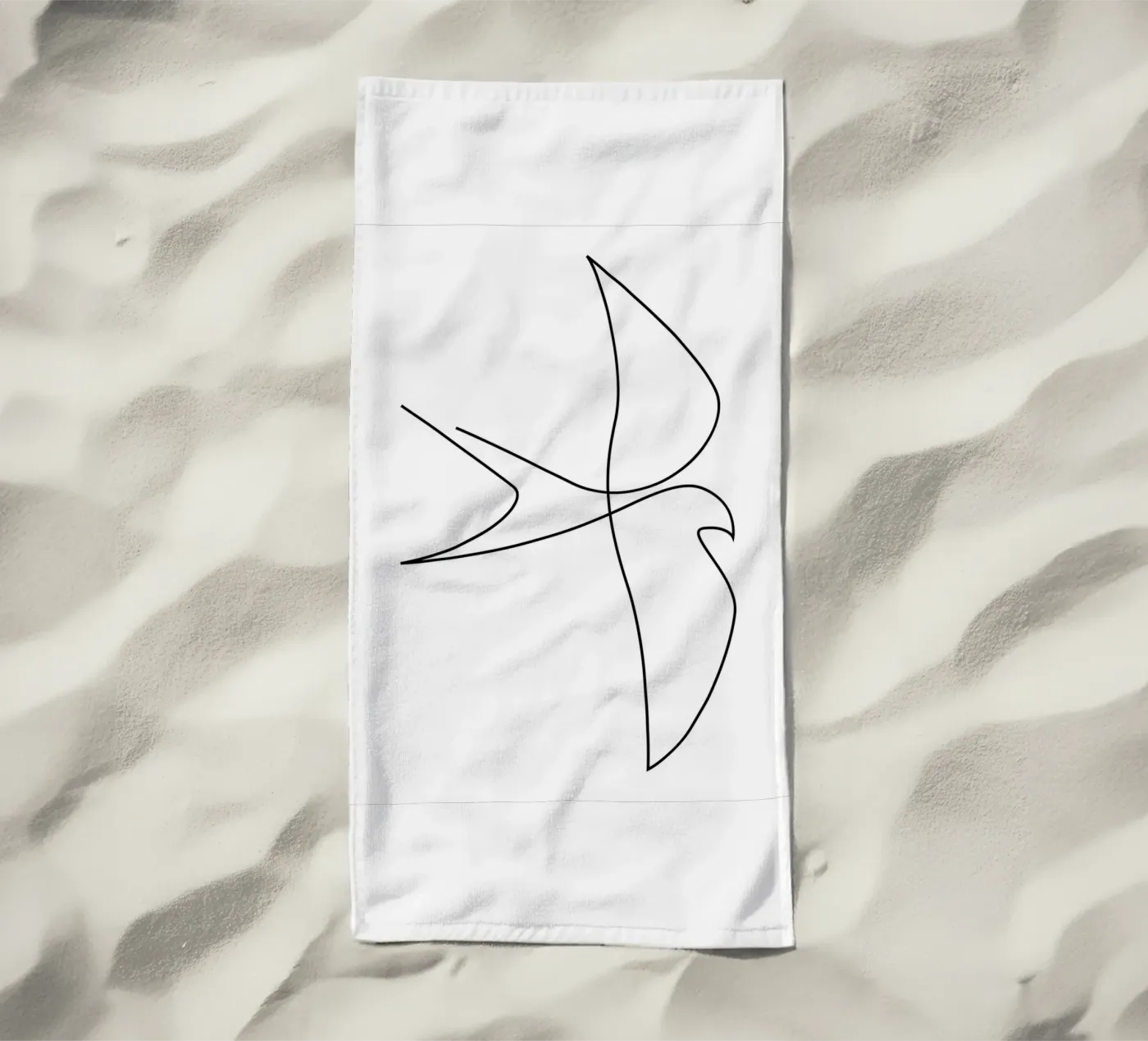 Abrupt Strandtuch von Addillum