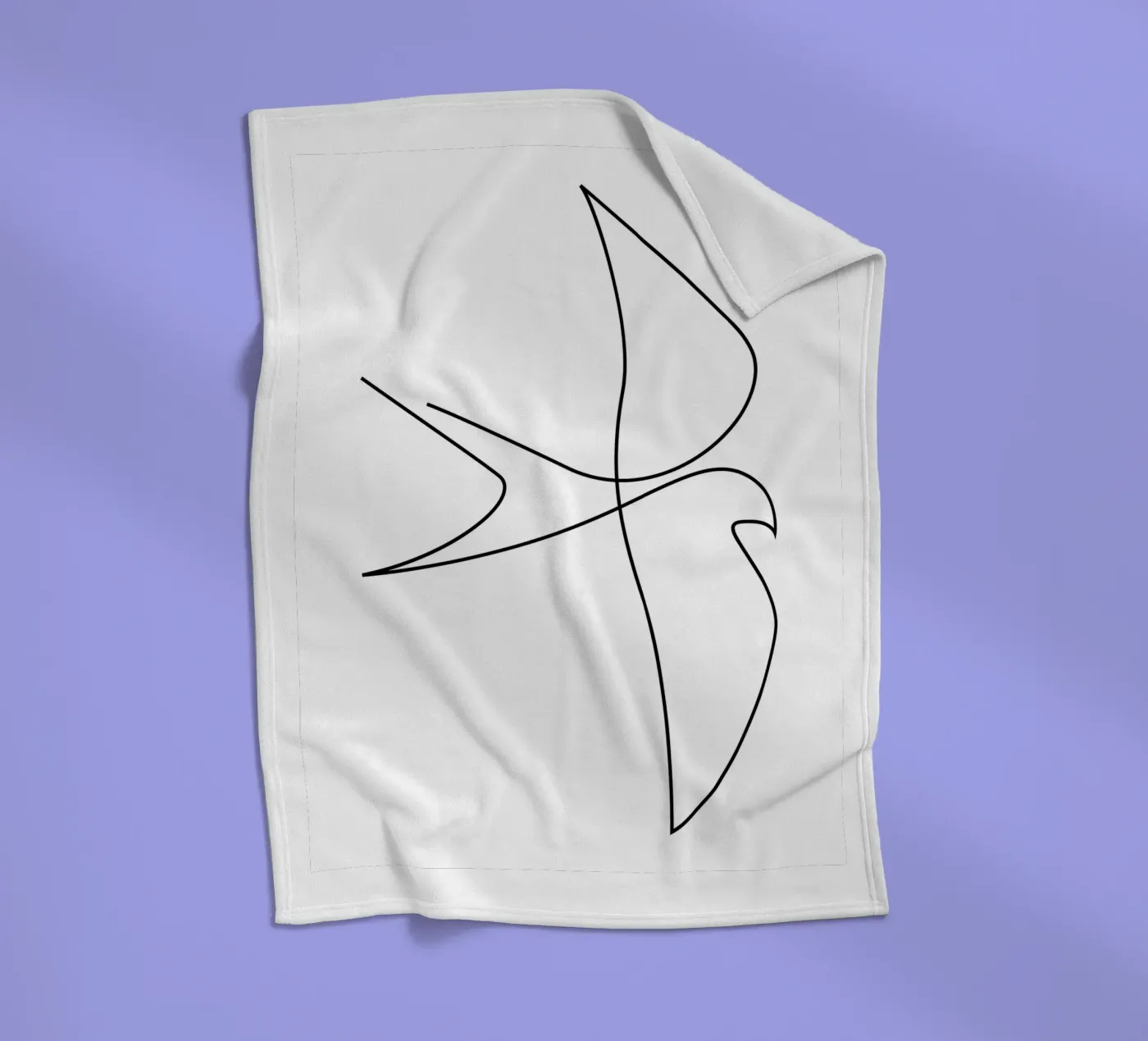 Abrupt fleecedeken van Addillum