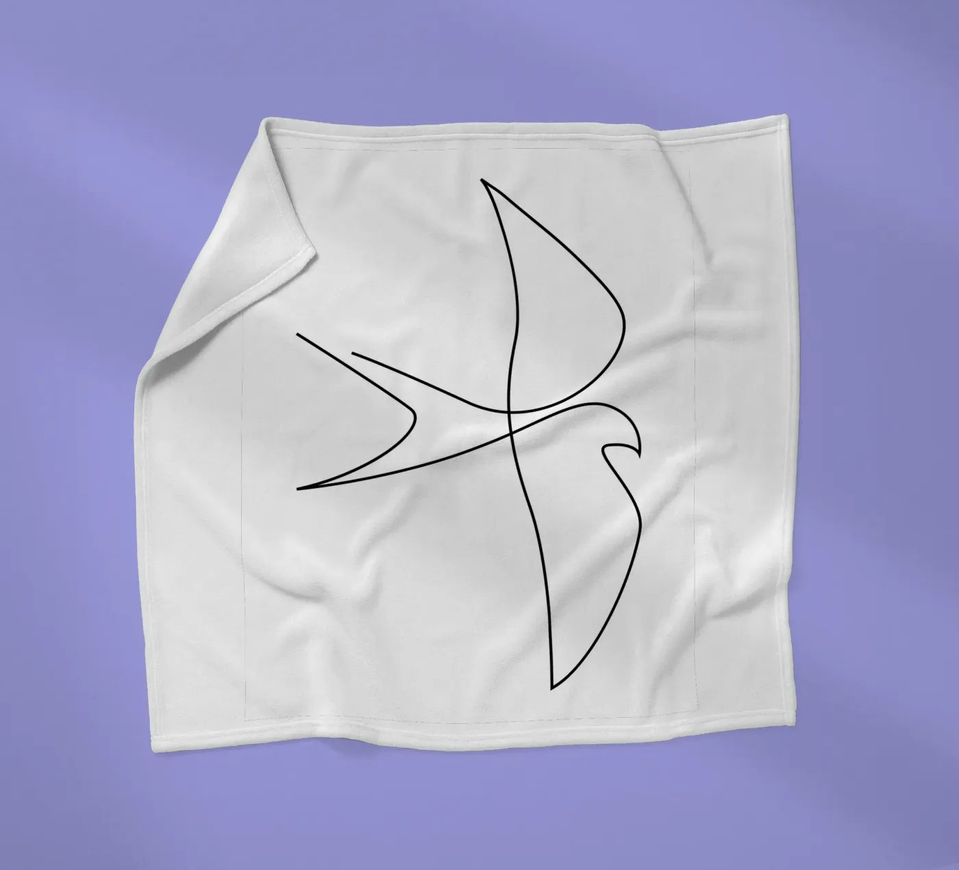 Abrupt fleecedeken van Addillum