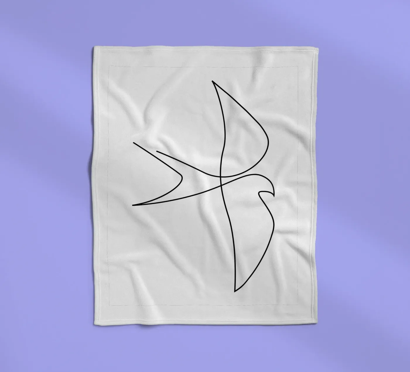 Abrupt fleecedeken van Addillum